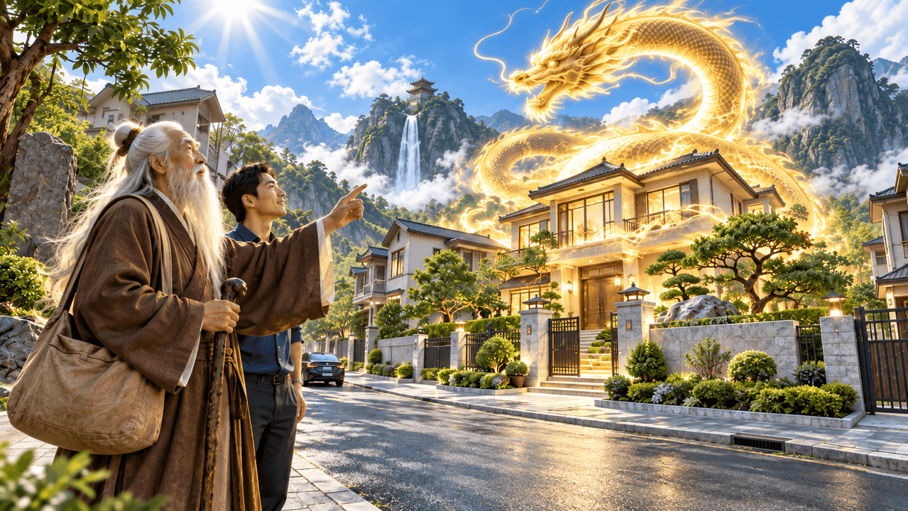 NHÌN PHỐ PHƯỜNG THẤY NON NƯỚC TRONG PHONG THỦY NHÀ ĐẤT
