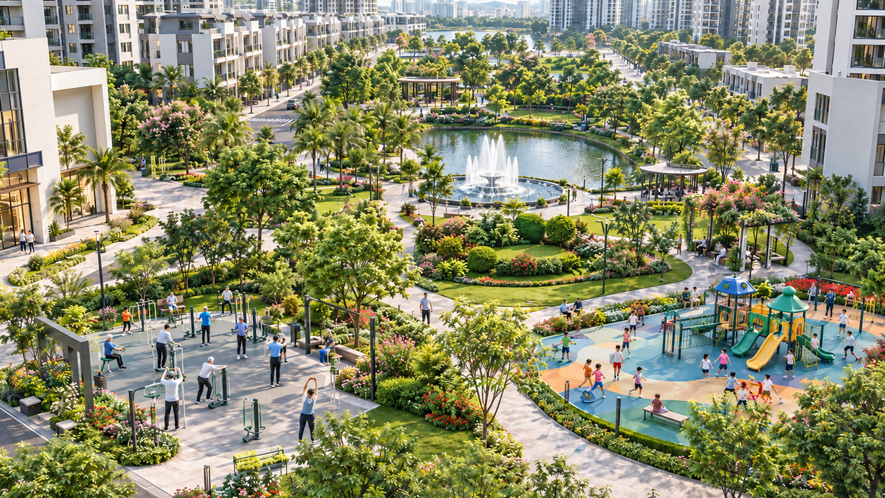 TỪ BẢN VẼ ĐẾN THỰC THẾ VÀ BÀI TOÁN ĐÁNH ĐỔI KHÔNG GIAN SỐNG