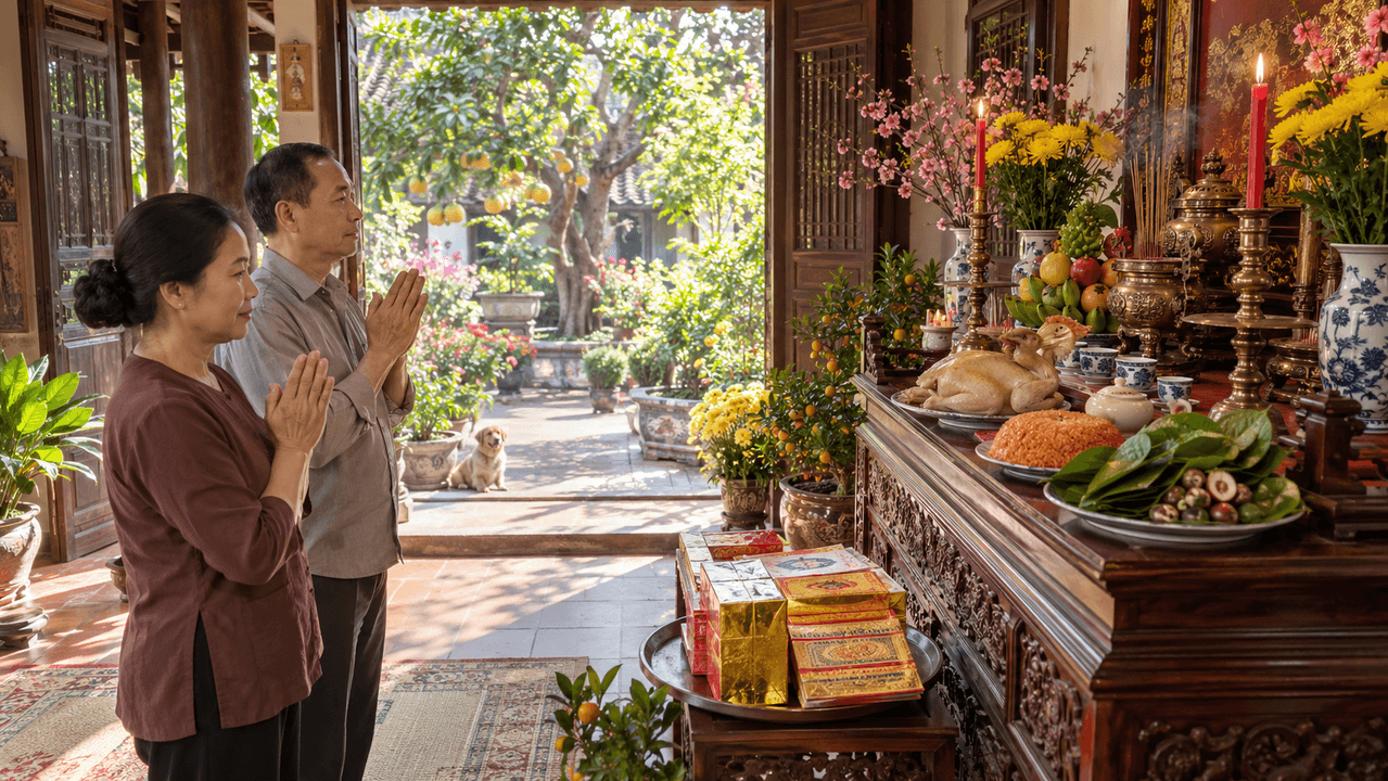 CÁC BÀI CÚNG TẠI GIA CHO GIA CHỦ BÌNH AN
